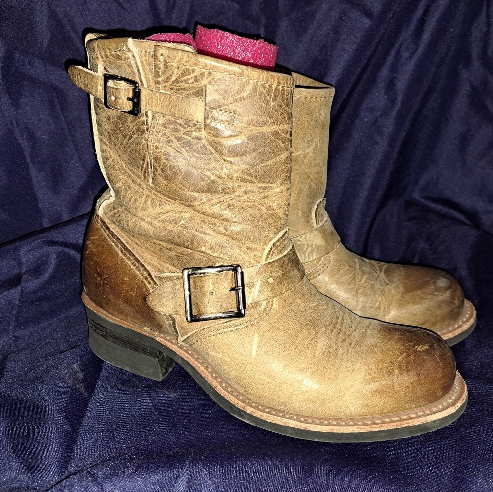 COPY - FRYE Distressed Boots
